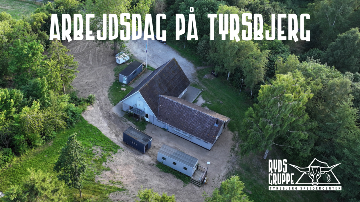 Tyrsbjerg set fra luften